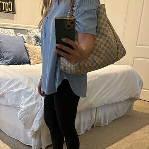 Louis Vuitton Damier Azur Artsy MM
